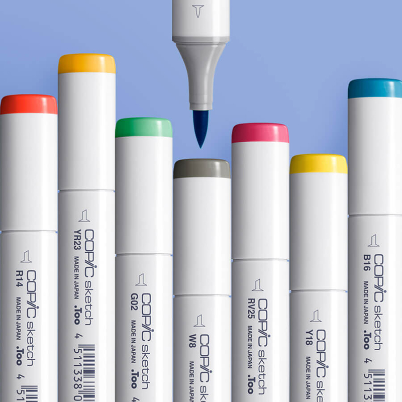 Copic Marker Sketch - 1 adet japonya kopik işaretleyici ikinci