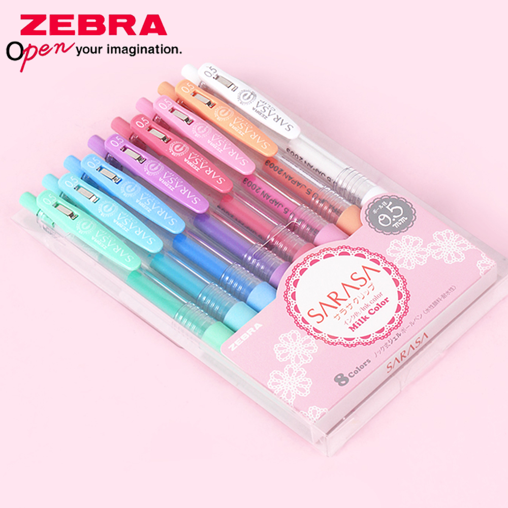 Zebra Pen Mildliner - 3/5/8 Renk Zebra Jel Kalem Seti