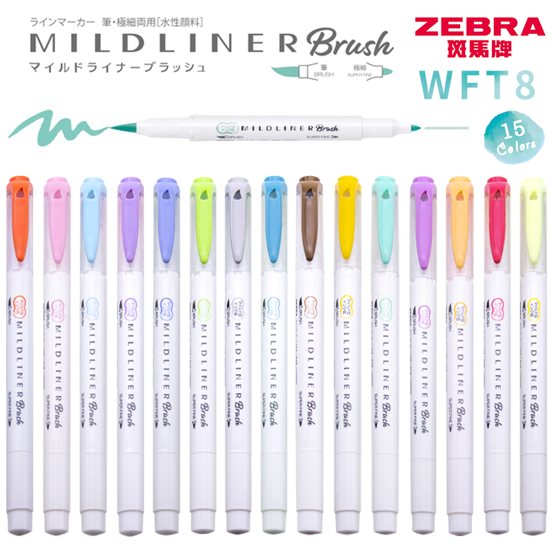 Zebra Pen Mildliner - Japonya Zebra 25 renk 1 adet