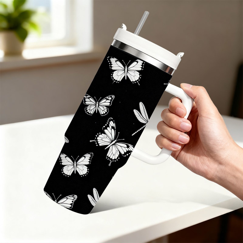 Sublimation Mug White - 1 adet 40 Oz Paslanmaz Çelik