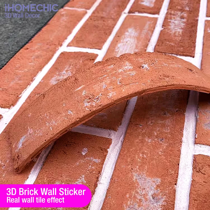 Ceramic Tile Blank - 3D tuğla duvar sticker kiremit 3D