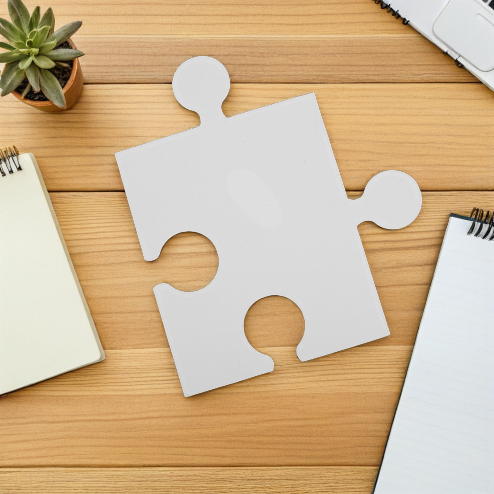 60 Parça Büyük Beyaz Boş Yapbo - Puzzle Blank White incelemesi ve fiyatı