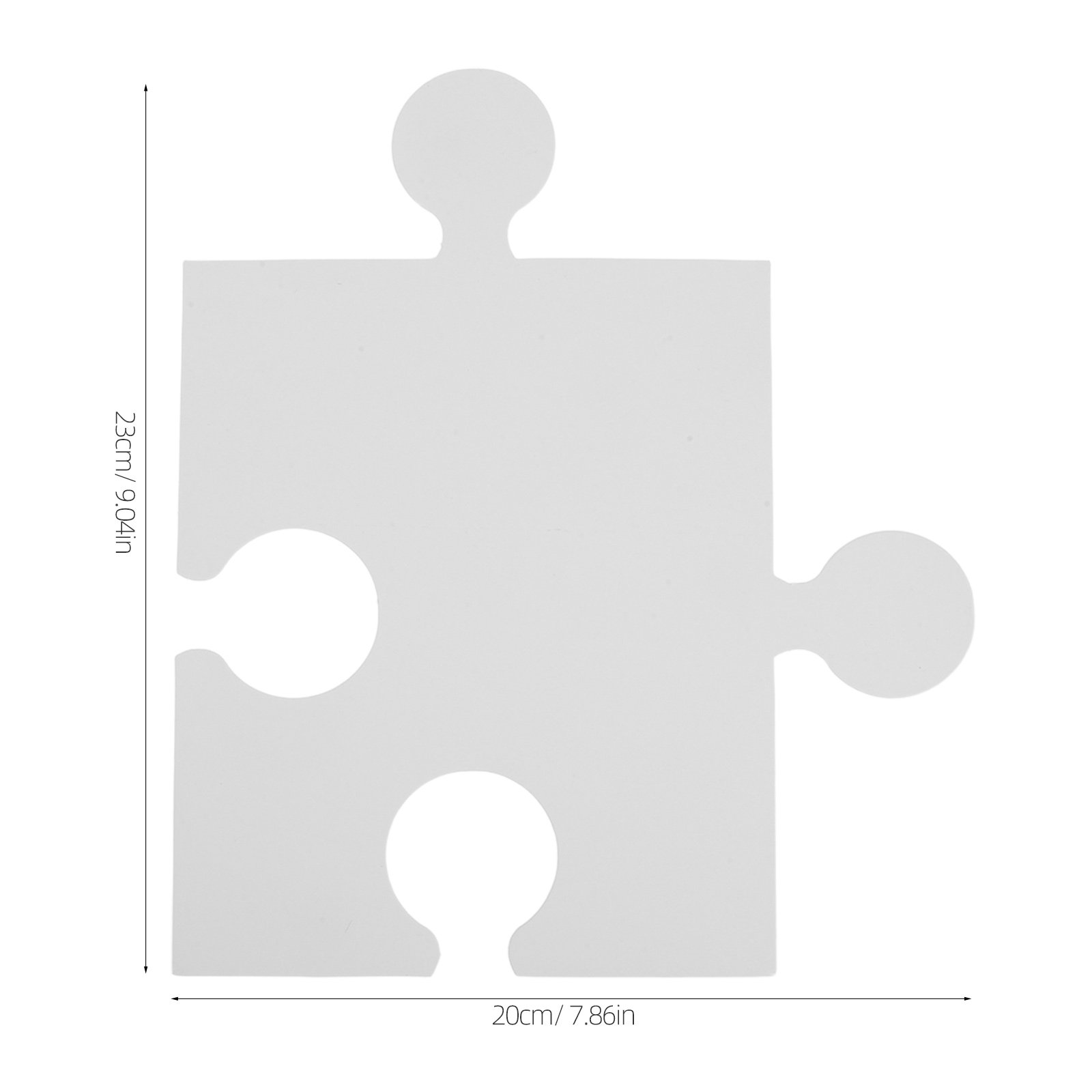 60 Parça Büyük Beyaz Boş Yapbo - Puzzle Blank White incelemesi ve fiyatı