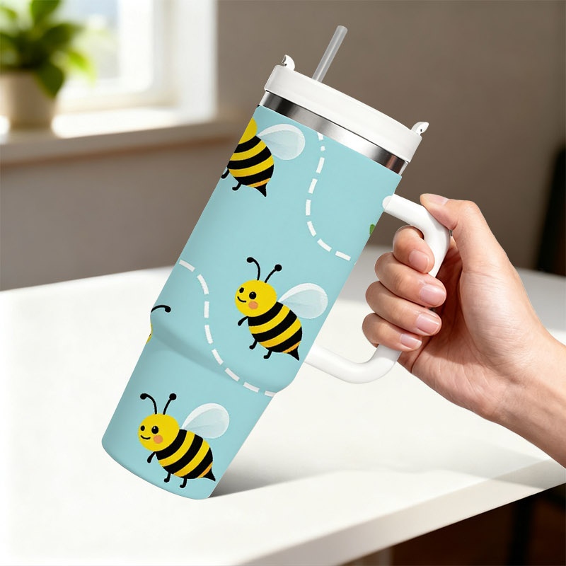 Eğlenceli Çizgi Film Arı ve Be - Sublimation Mug White incelemesi ve fiyatı