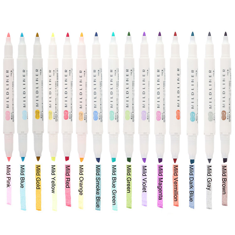 Japonya ZEBRA WKT7 yeni Mildli - Zebra Pen Mildliner incelemesi ve fiyatı
